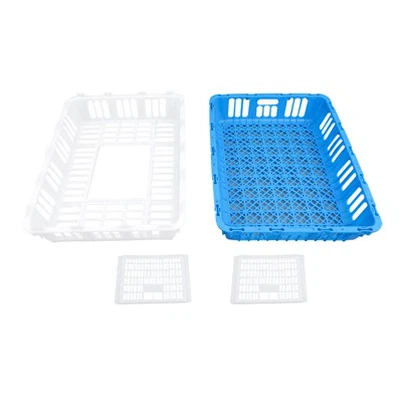 Konische Hühnerkiste aus Kunststoff